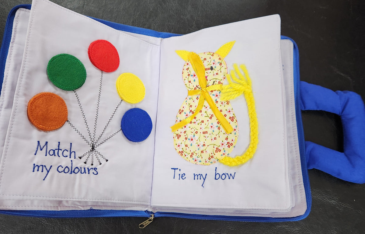 My Quiet Book - Brown Dog