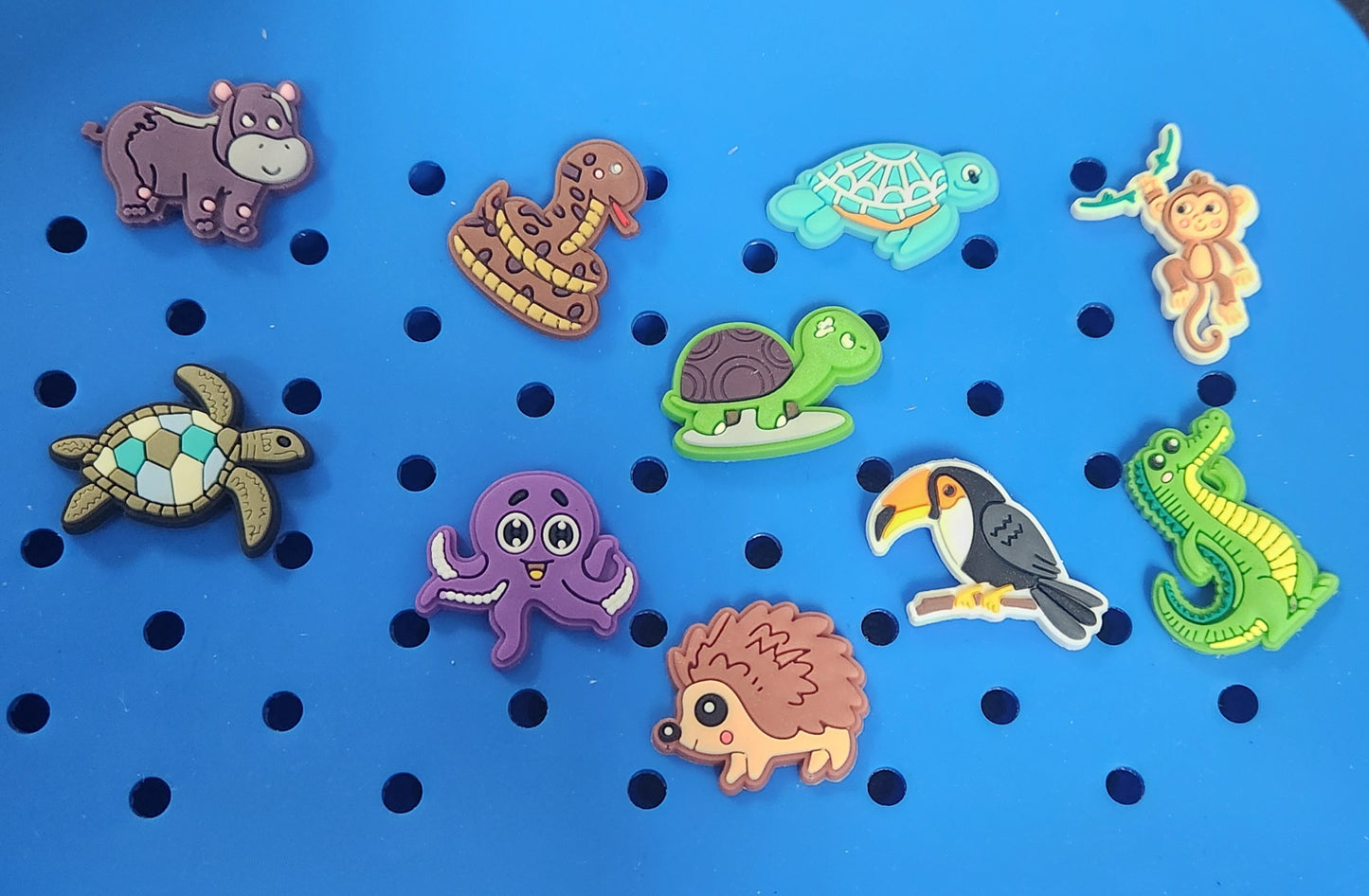Cartoon PVC Rubber Shoe Charms Sets