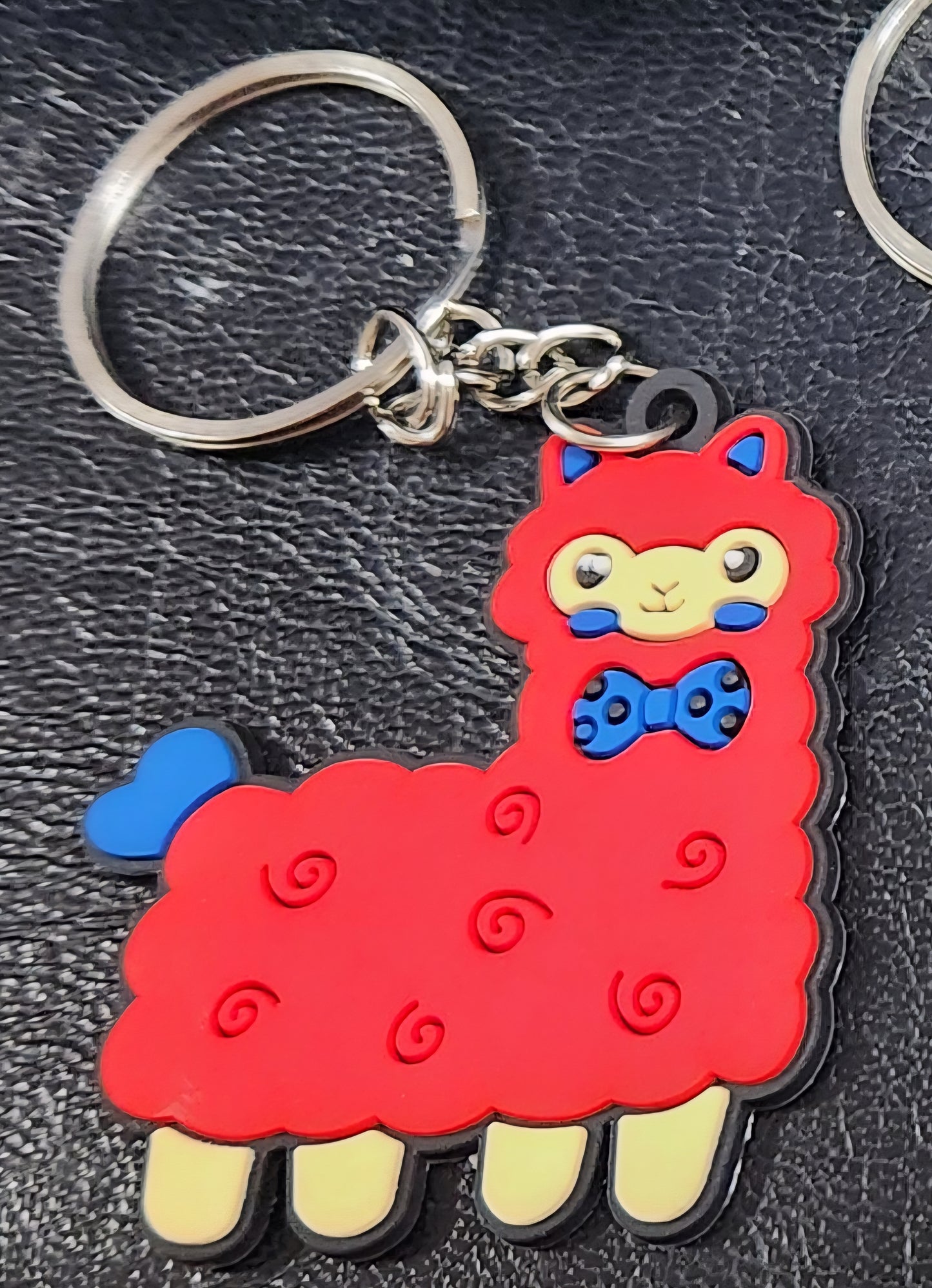 Llama Keyring bag tag