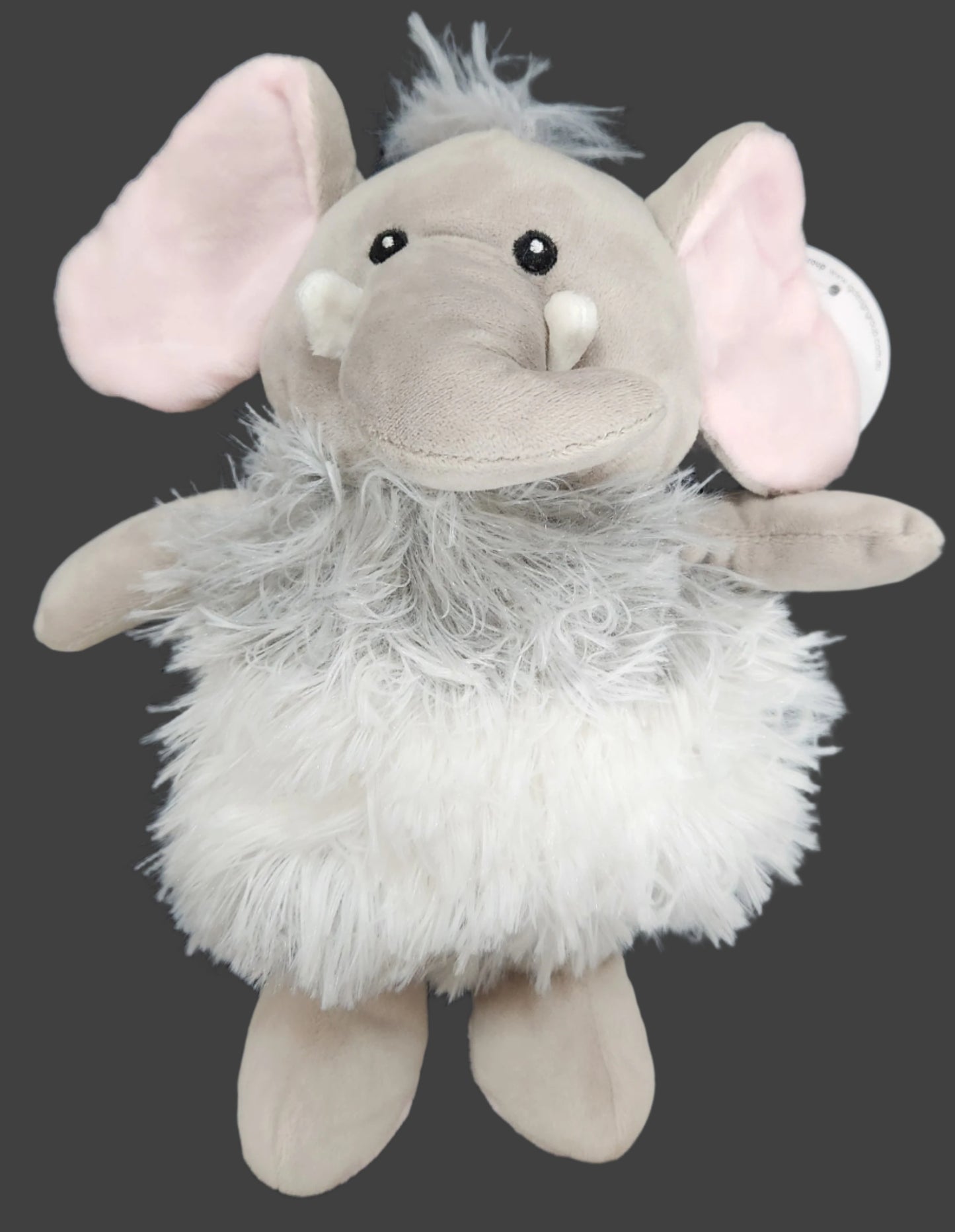 Momoko - Sitting Fluffy Elephant 20cm