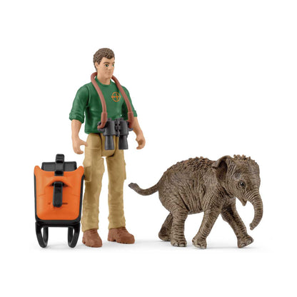 Schleich - Pocket Set - Researcher on Excursion