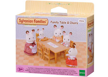 Sylvanian Families- Family Table & Chairs