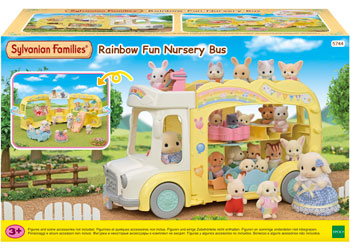Sylvanian Families - Rainbow Fun Nursery Bus