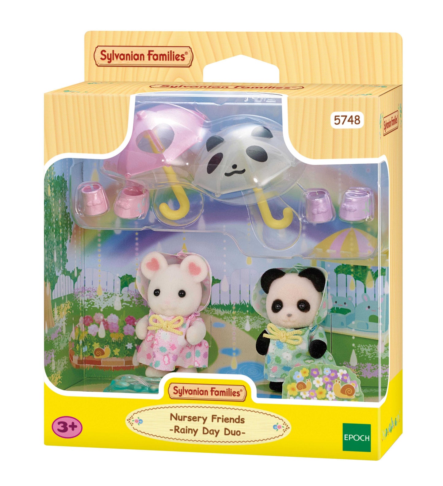 Sylvanian Families - Nursery Friends - Rainy Day Duo