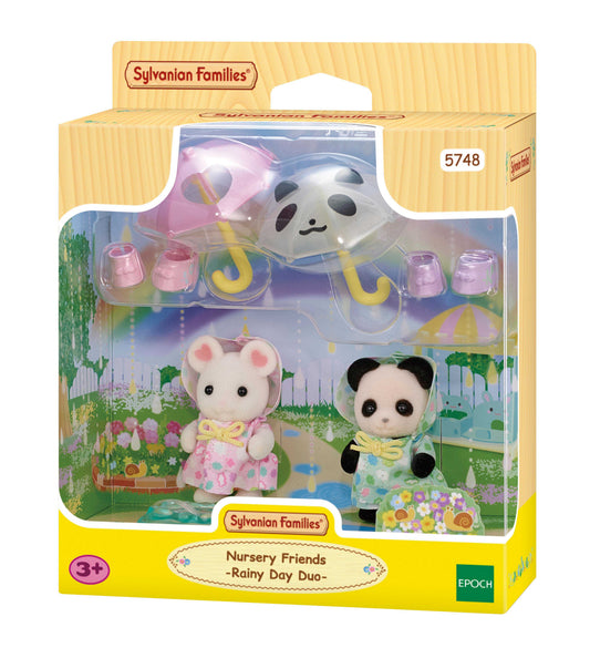 Sylvanian Families - Nursery Friends - Rainy Day Duo