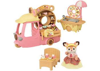 Sylvanian Families - Dip Dip Donuts Wagon