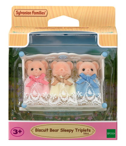 Sylvanian Families - Biscuit Bear Sleepy Triplets