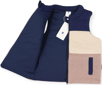 Korango - Contrast Knit Vest