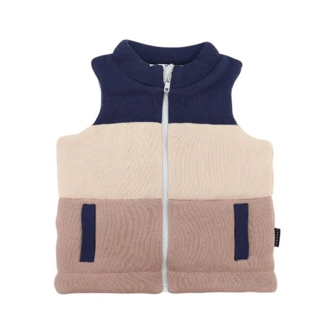 Korango - Contrast Knit Vest