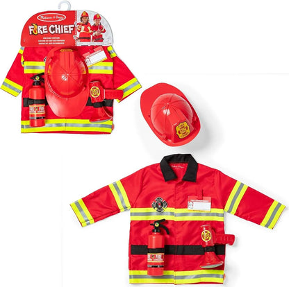 Melissa & Doug - Fire Chief Costume Set 3pk