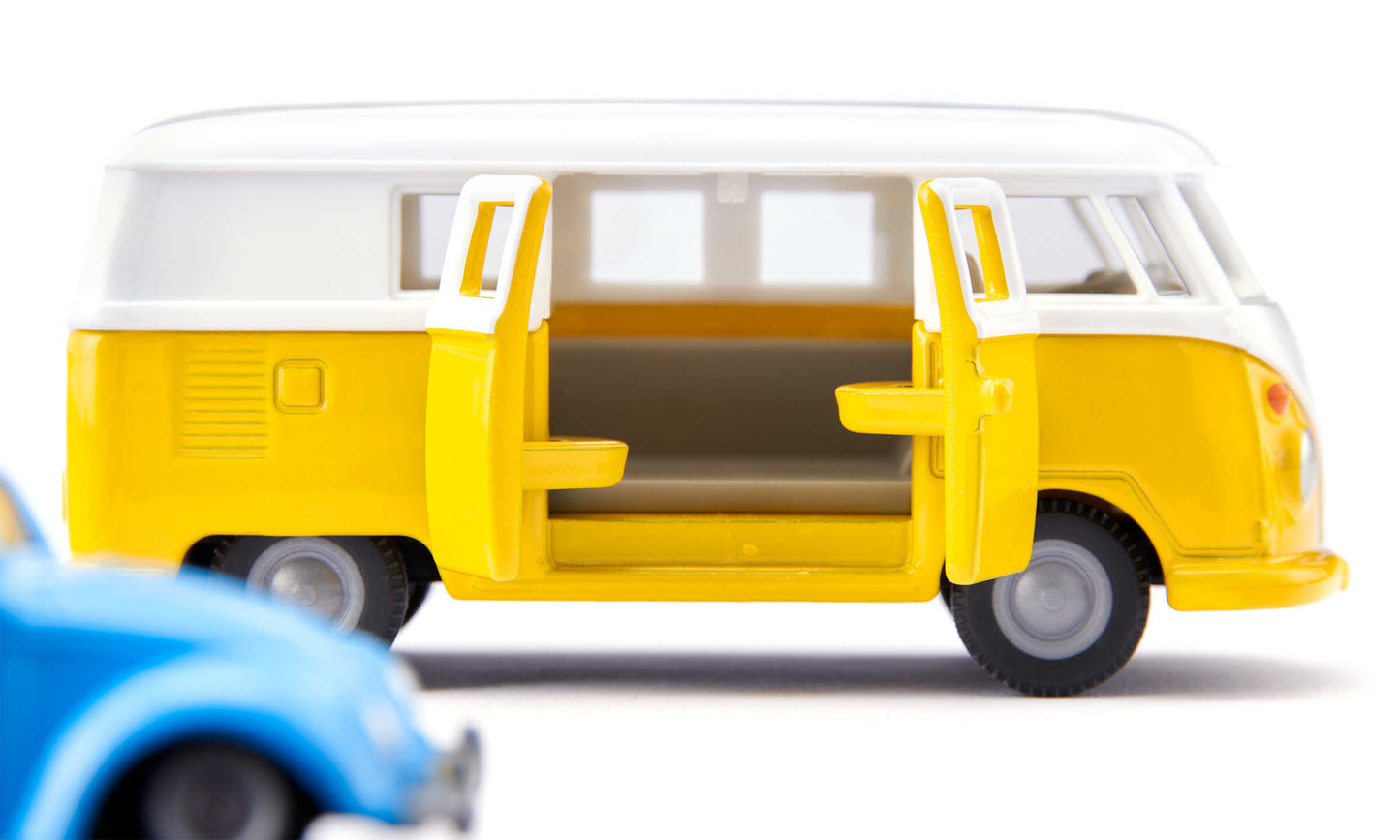 Siku VW T1 with trailer & Beetle 1:50