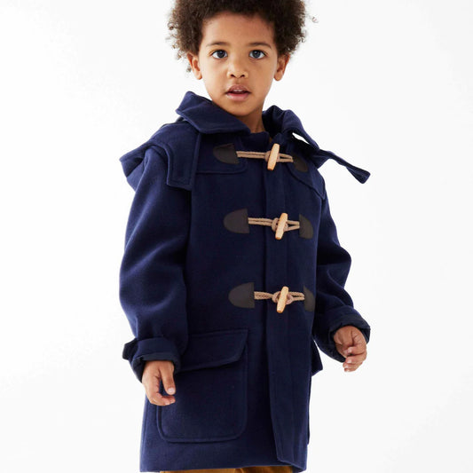 Korango - Duffle Overcoat - Navy