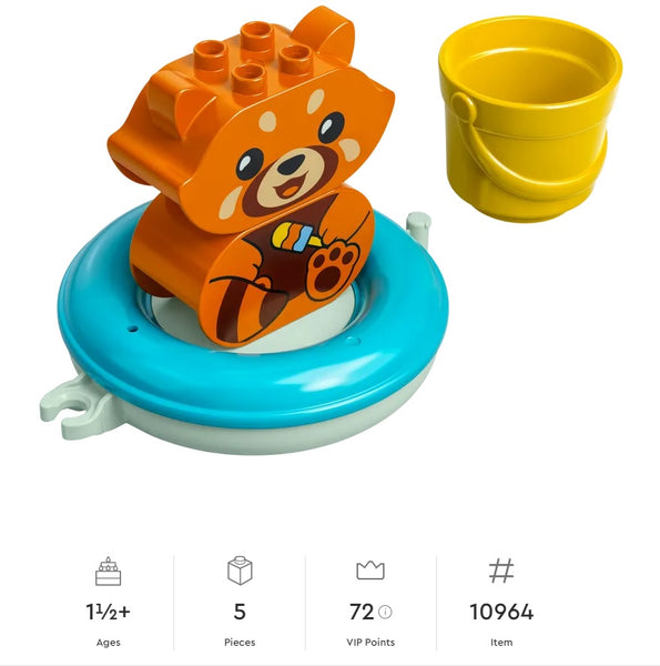 LEGO® DUPLO® - Bath Time Fun: Floating Red Panda