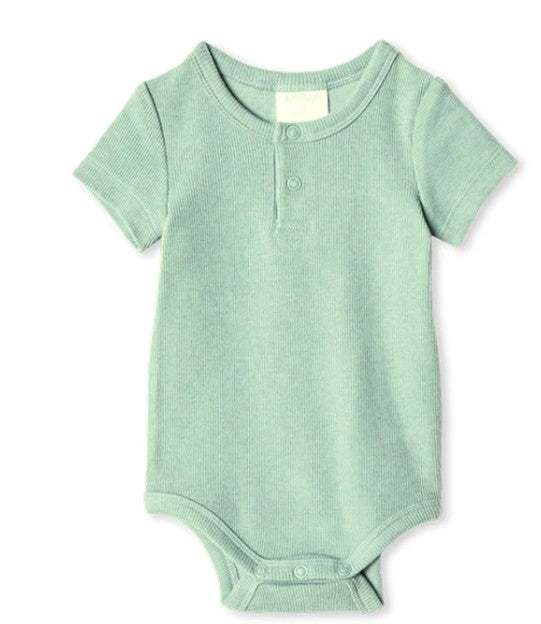 Milky - Green Rib Bubbysuit