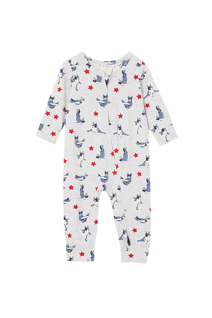 Milky - Winter Zip Romper