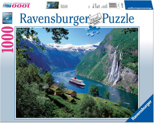 Ravensburger - 1000 PC Norwegian Fjord RB 15 804 1