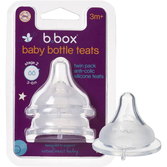 B.Box- Baby Bottle Teats Assorted