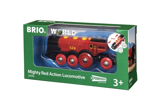Brio - BO Mighty Red Action Locomotive