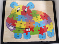 Wooden Animals Puzzles 24x20cm (10 ASSTD)