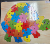 Wooden Animals Puzzles 24x20cm (10 ASSTD)