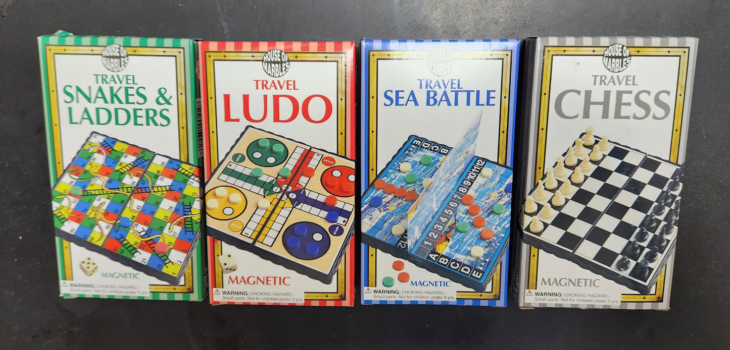 Magnetic Travel Games - assorted