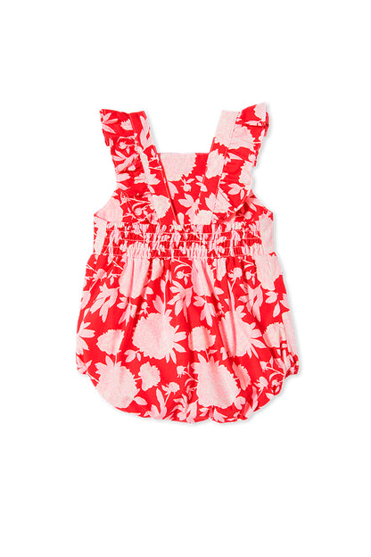 Milky - Raspberry Playsuit
