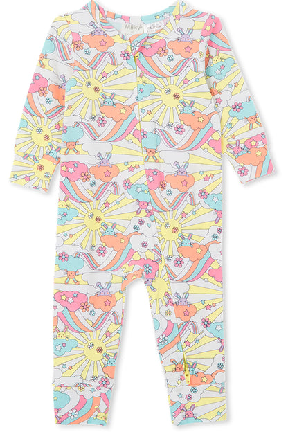 Milky - Winter Zip Romper