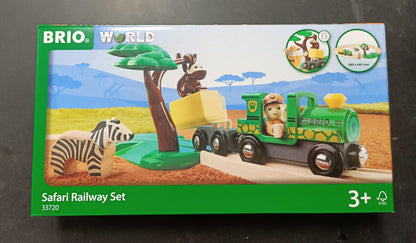Brio World - Safari Railway  17pcs