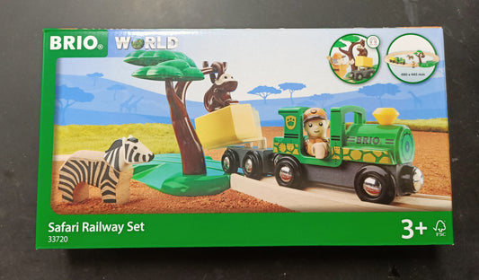 Brio World - Safari Railway  17pcs