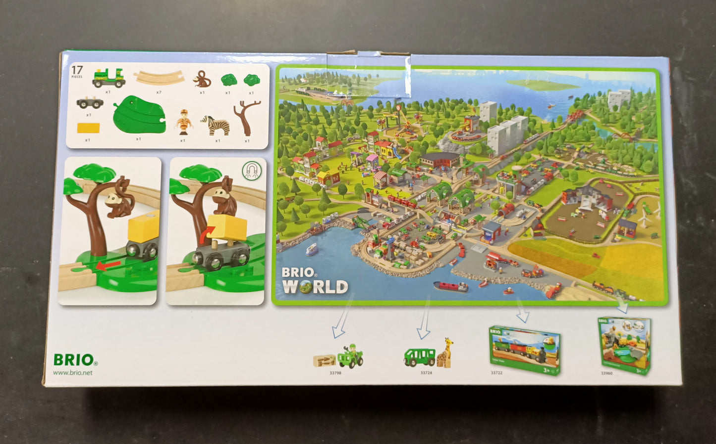 Brio World - Safari Railway  17pcs