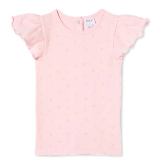 Milky - Rosebud Rib Tee