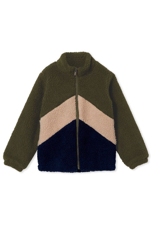 Milky - Sherpa Jacket - Khaki Green