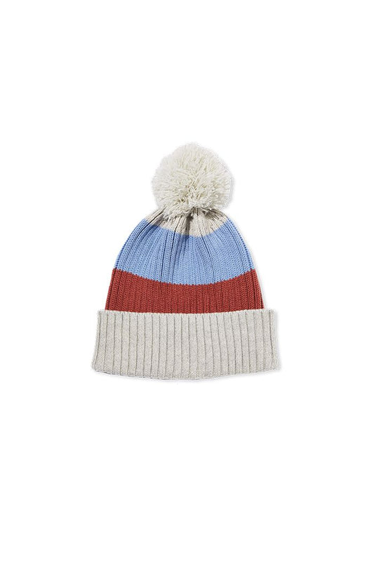 Milky - Beanie - Stripe Silver Marle
