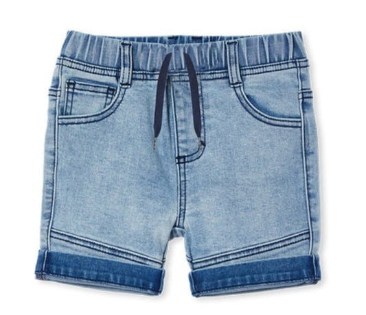 Milky - Knit Denim Short