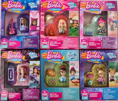 Barbie - Mega Blocks Construx You Can Be Anything Assorted