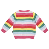 Korango  Rainbow Stripe Cardigan