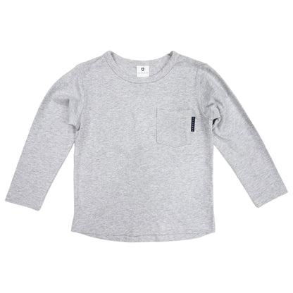 Korango - Cotton Pocket Long Sleeve Tee