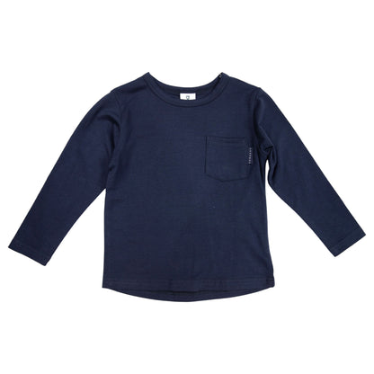Korango - Cotton Pocket Long Sleeve Tee