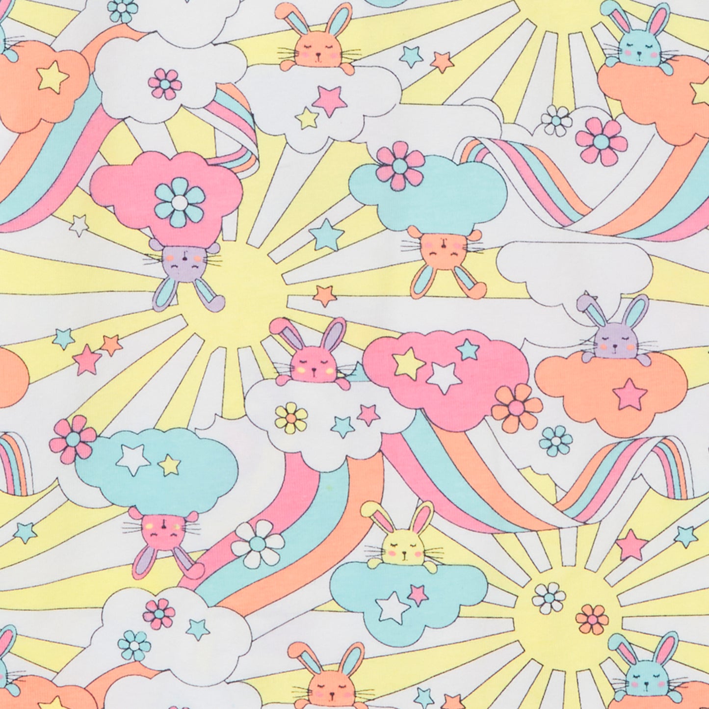 Milky - Rainbow Bunny Nightie