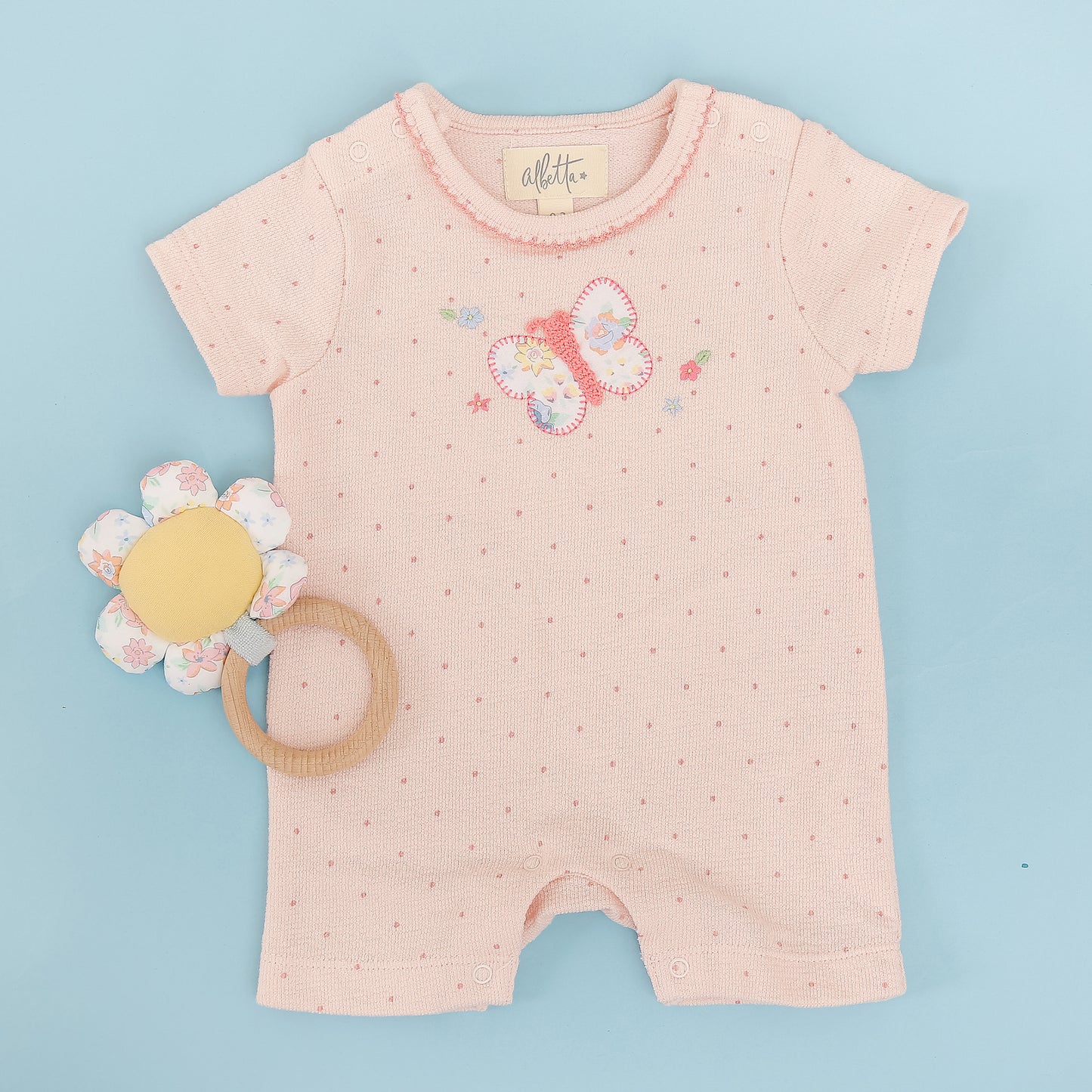 Albetta - Applique Butterfly Babyvest