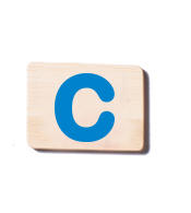 EverEarth - Bamboo Name Train - Letters Assorted