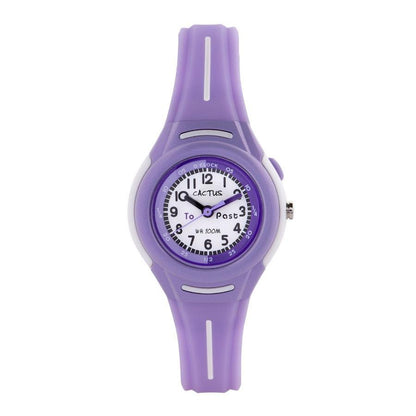 Cactus Watch - Petite - Time Teacher - Purple