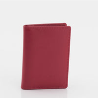 Genuine Full Leather Multicolours Slim Card Wallet