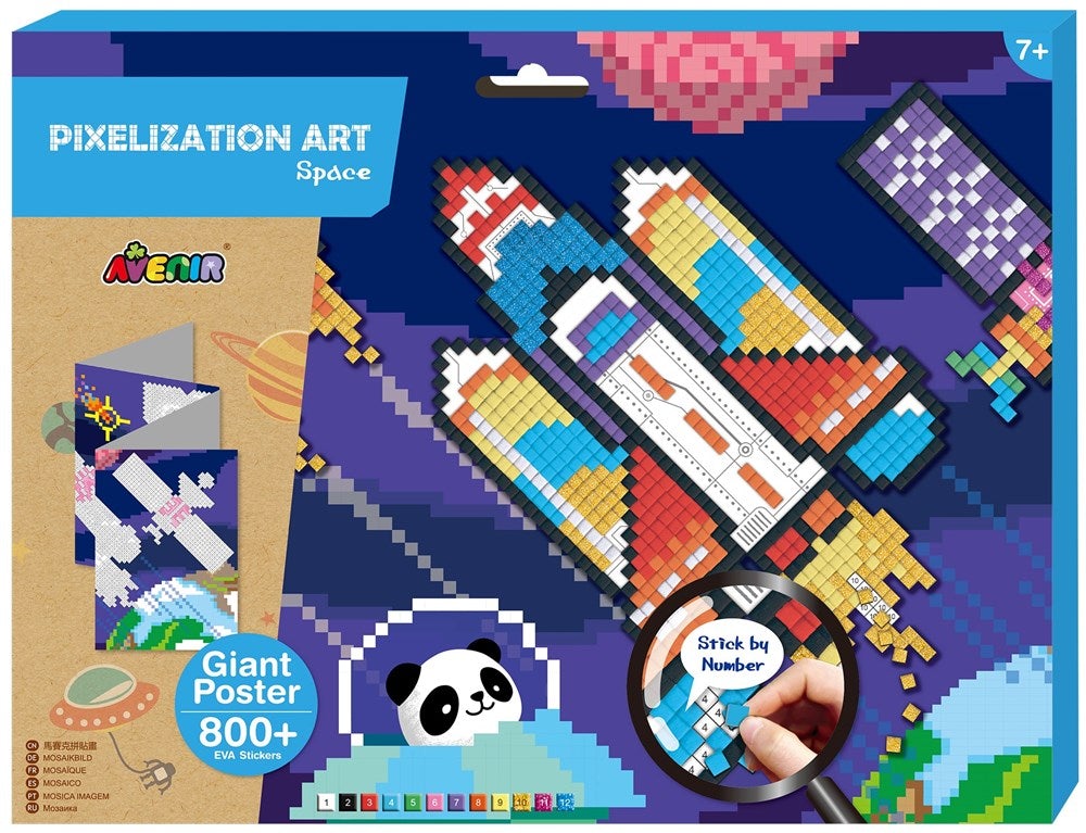 Avenir Pixelization - Space