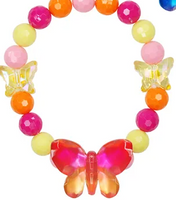 Pink Poppy - Butterfly Ombre Bracelet