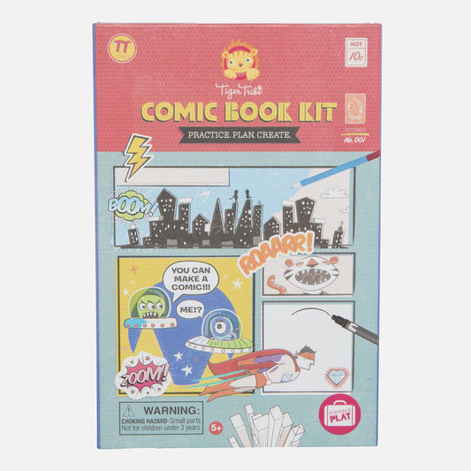 Tiger Tribe - Comic Book Kit - Practice. Plan. Create