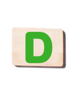 EverEarth - Bamboo Name Train - Letters Assorted