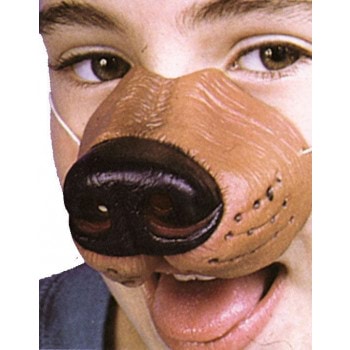 Elastic Dog Nose Costume