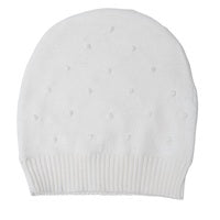 E&K - Cream Knot Knitted Hat