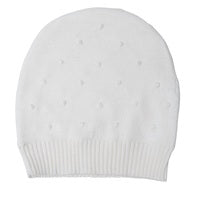 E&K Cream Knot Knitted Hat